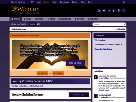 Worthy christian forums. Things To Know About Worthy christian forums. 